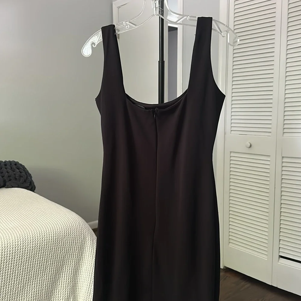 Misguided Mini Black Dress - Picture 5 of 6